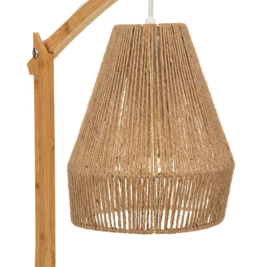 Atmosphera - Stolna lampa KARLA 1xE27/40W/230V bambus/konoplja