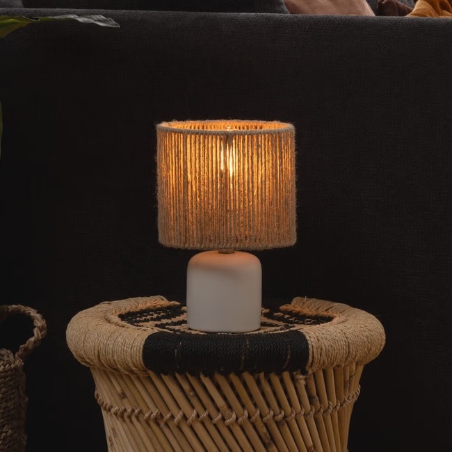 Atmosphera - Stolna lampa KOBY 1xE14/40W/230V bijela