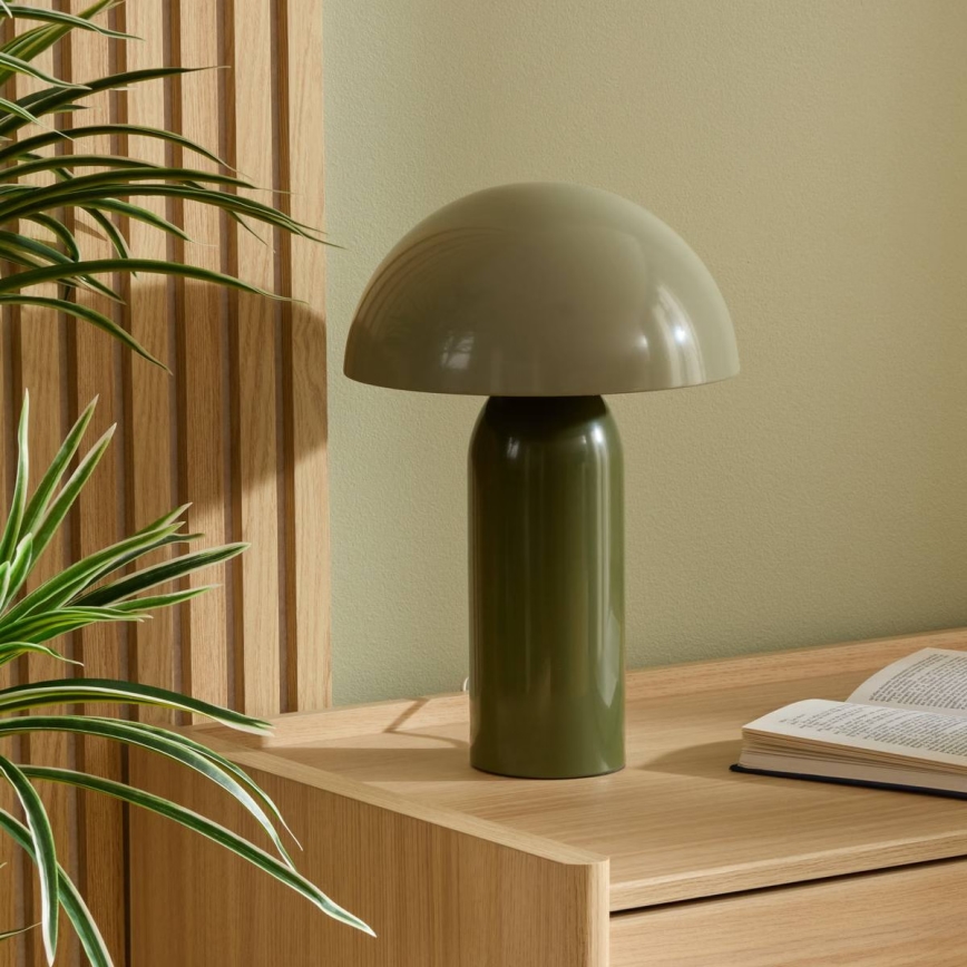 Atmosphera - Stolna lampa LITO 1xE14/6W/230V khaki