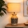Atmosphera - Stolna lampa MENA 1xE27/40W/230V vodeni zumbul
