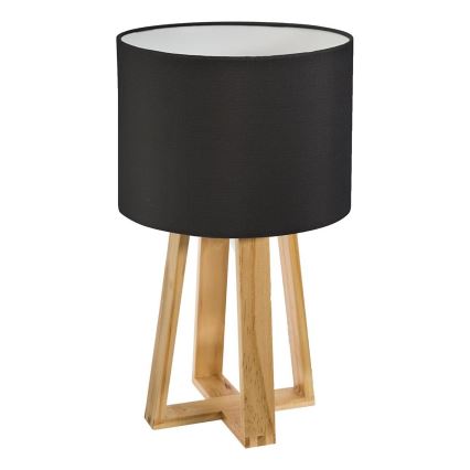 Atmosphera - Stolna lampa MOLU 1xE27/25W/230V bor/crna