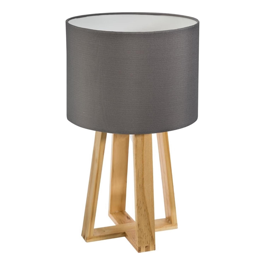 Atmosphera - Stolna lampa MOLU 1xE27/25W/230V bor/siva