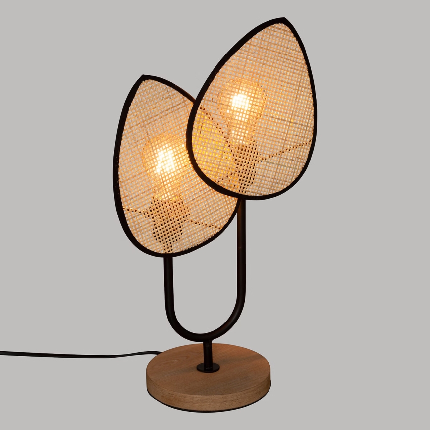 Atmosphera - Stolna lampa OLME 1xE27/40W/230V ratan