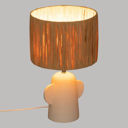 Atmosphera - Stolna lampa RAIA 1xE27/40W/230V rafija