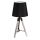 Atmosphera - Stolna lampa RUNO 1xE27/25W/230V drvo/crna