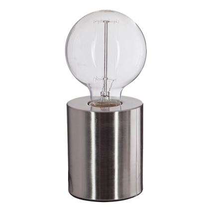 Atmosphera - Stolna lampa SABA 1xE27/40W/230V srebrna