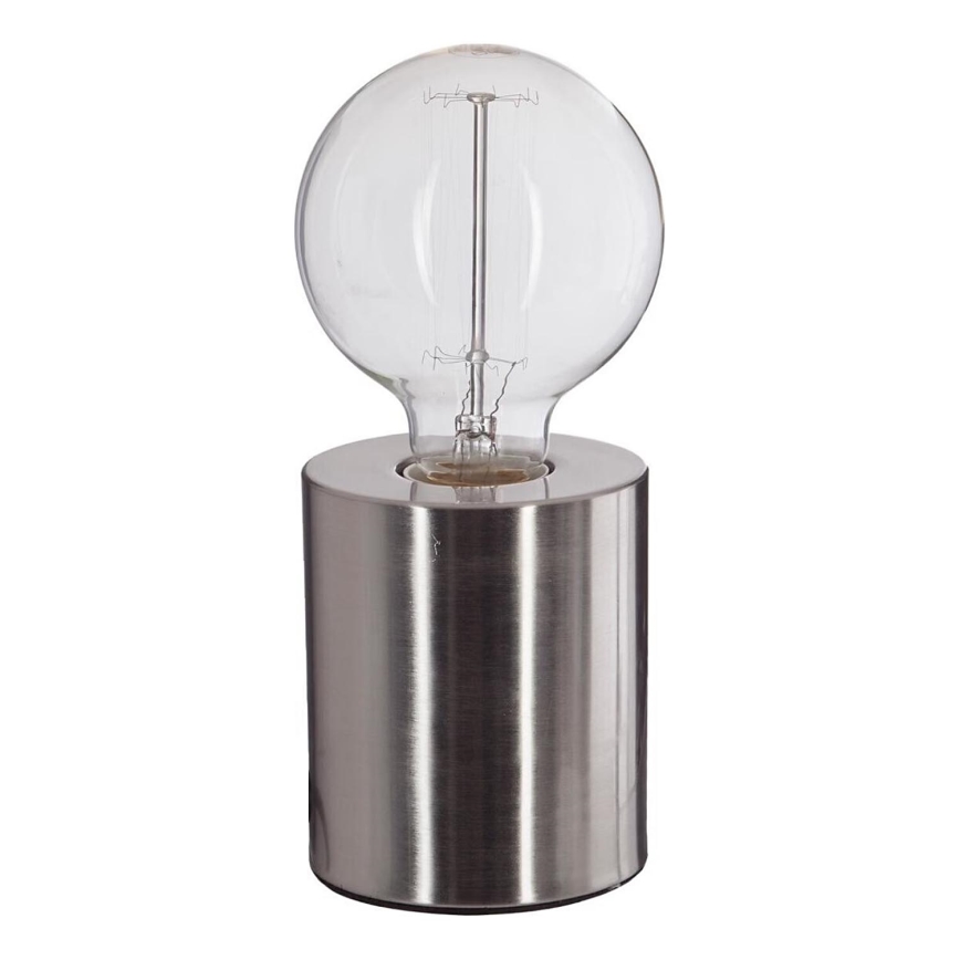 Atmosphera - Stolna lampa SABA 1xE27/40W/230V srebrna