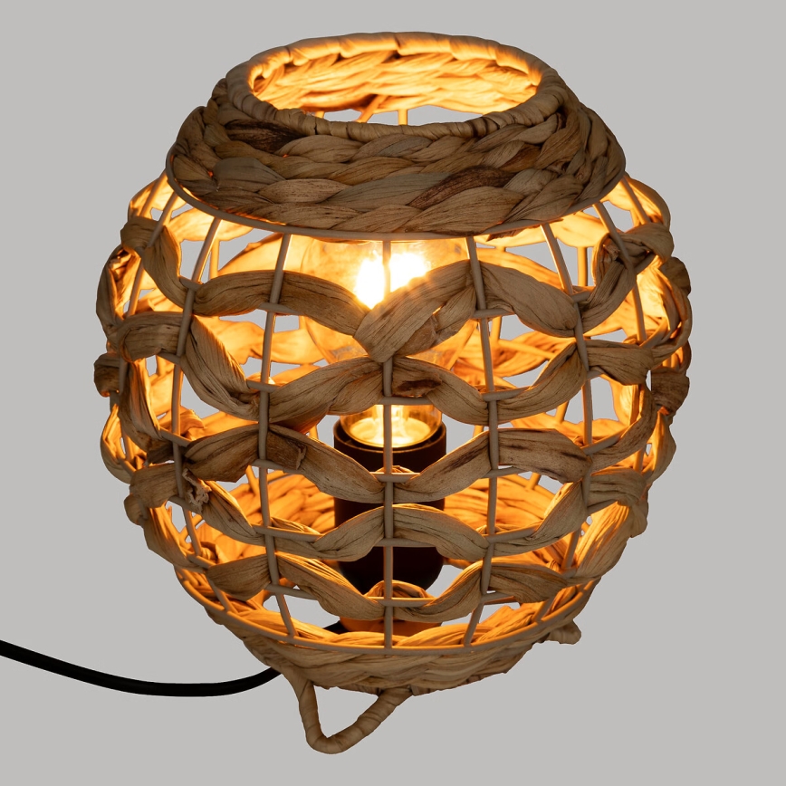 Atmosphera - Stolna lampa SAND 1xE27/40W/230V vodeni zumbul