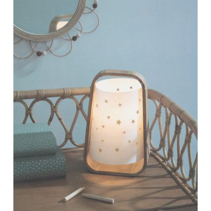 Atmosphera - Stolna lampa STARS 1xE14/40W/230V bambus