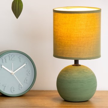 Atmosphera - Stolna lampa TIMÉO 1xE14/60W/230V kaki