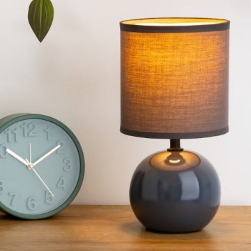 Atmosphera - Stolna lampa TIMÉO 1xE14/60W/230V plava/ljubičasta