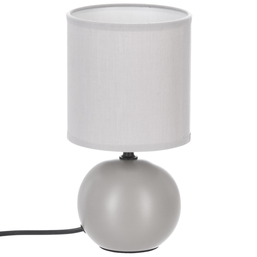 Atmosphera - Stolna lampa TIMÉO 1xE14/60W/230V siva
