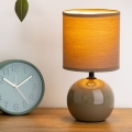 Atmosphera - Stolna lampa TIMÉO 1xE14/60W/230V taupe