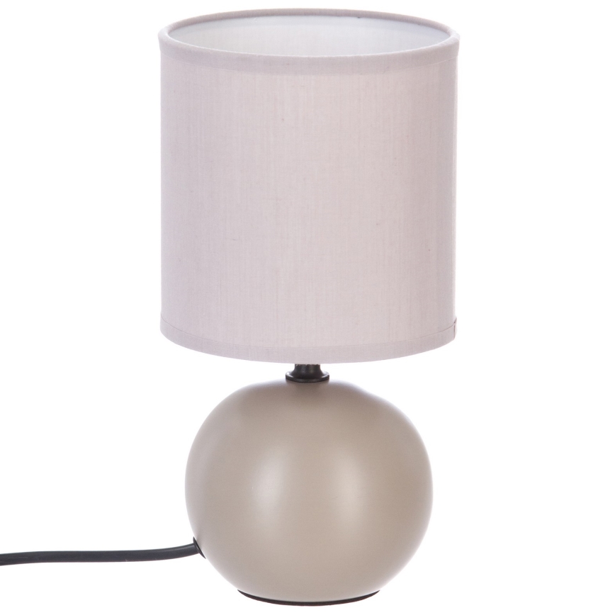 Atmosphera - Stolna lampa TIMÉO 1xE14/60W/230V taupe/krem