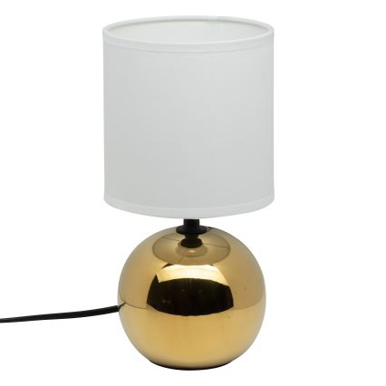 Atmosphera - Stolna lampa TIMÉO 1xE14/60W/230V zlatna/bijela