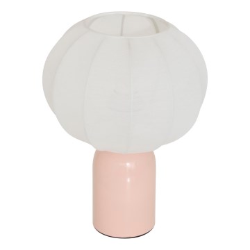Atmosphera - Stolna lampa TOBIE 1xE27/60W/230V ružičasta