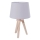 Atmosphera - Stolna lampa TRIPOD 1xE14/40W/230V borovina/siva