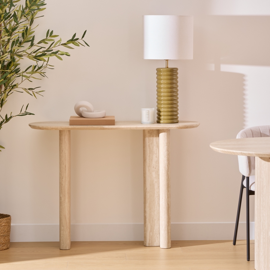Atmosphera - Stolna lampa VINUS 1xE27/60W/230V kaki