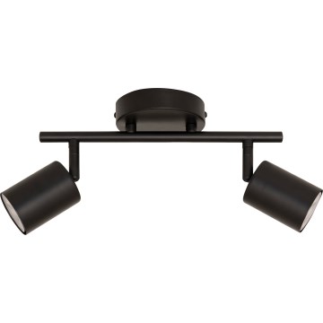 Atmosphera - Stropna svjetiljka VICO 2xGU10/25W/230V crna