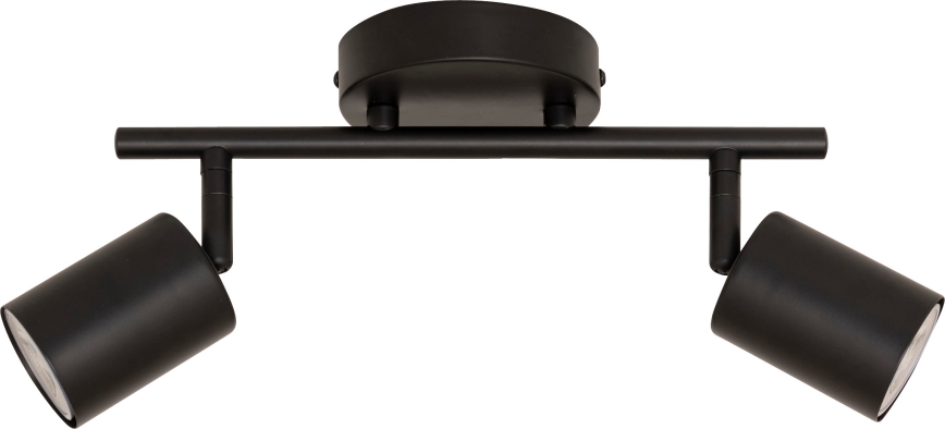 Atmosphera - Stropna svjetiljka VICO 2xGU10/25W/230V crna