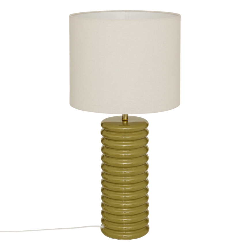 Atmosphera - VINUS stolná lampa 1xE27/60W/230V khaki
