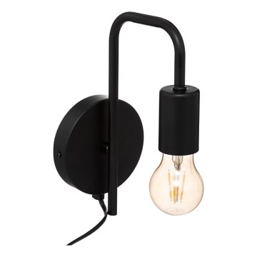 Atmosphera - Zidna lampa KELI 1xE27/40W/230V crna