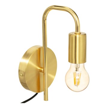 Atmosphera - Zidna lampa KELI 1xE27/40W/230V zlatna
