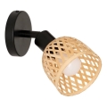 Atmosphera - Zidna reflektorska svjetiljka LIO 1xE14/25W/230V, bambus