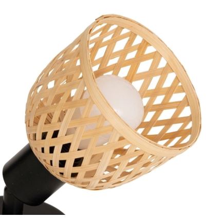 Atmosphera - Zidna reflektorska svjetiljka LIO 1xE14/25W/230V, bambus