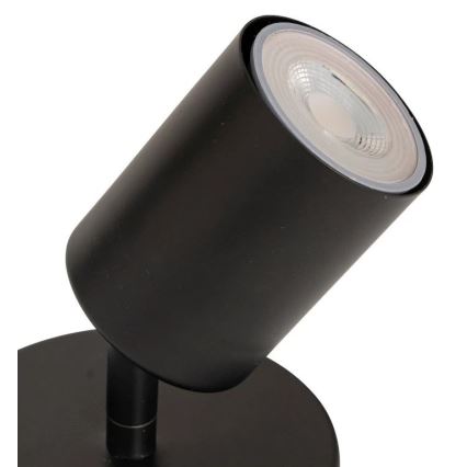 Atmosphera - Zidna spot svjetiljka VICO 1xGU10/25W/230V crna