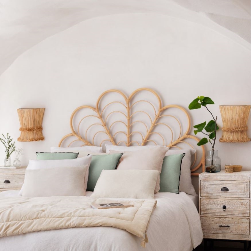 Atmosphera - Zidna svjetiljka LOA 1xE27/40W/230V rafija