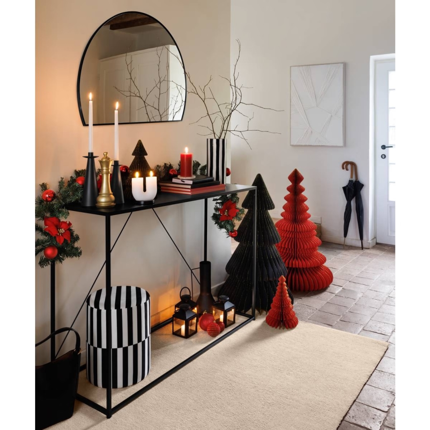 Atmosphera - Zidno ogledalo ALICE 65x90 cm crno