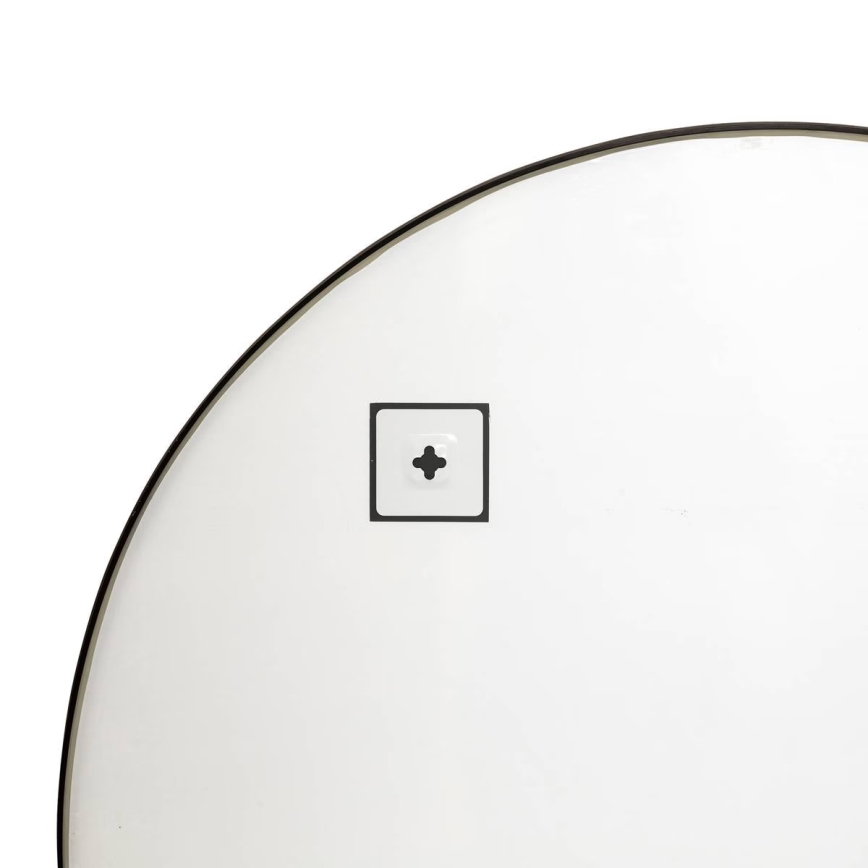 Atmosphera - Zidno ogledalo ALICE 65x90 cm crno