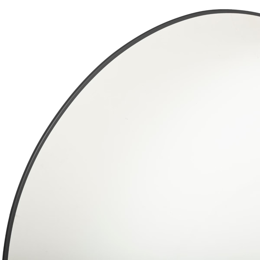 Atmosphera - Zidno ogledalo ALICE pr. 76 cm crna