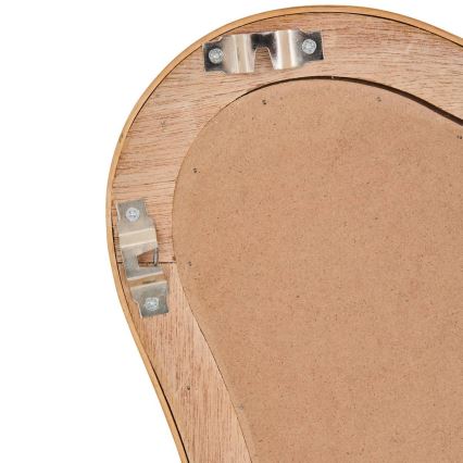 Atmosphera - Zidno ogledalo MAGGIE 100x70 cm ratan