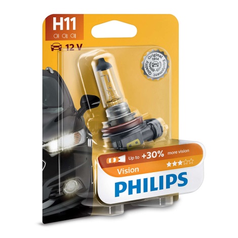 Auto žarulja Philips VISION 12362PRB1 H11 PGJ19-2/55W/12V 3200K