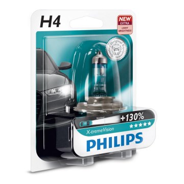 Auto žarulja Philips X-TREME VISION 12342XVB1 H4 P43t-38/55W/12V 3700K