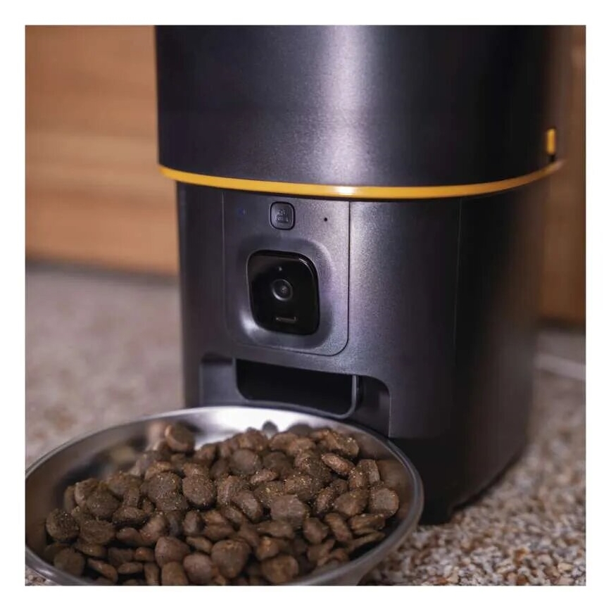 Automatski dozator hrane s mikrofonom i kamerom 4l/5V/3xD Wi-Fi