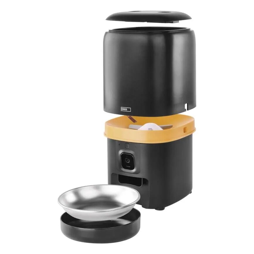 Automatski dozator hrane s mikrofonom i kamerom 4l/5V/3xD Wi-Fi