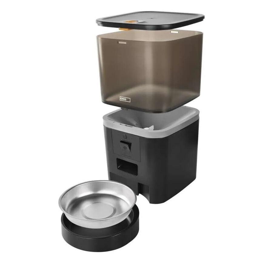 Automatski dozator hrane s mikrofonom i kamerom 6l/5V/4xAA Wi-Fi