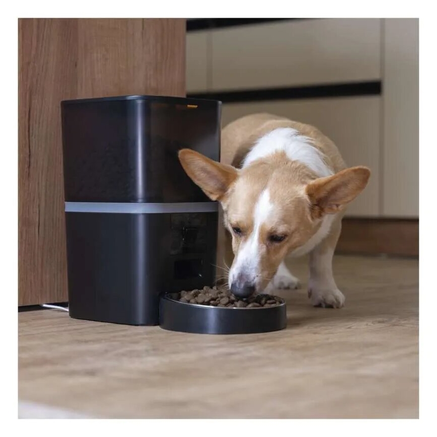 Automatski dozator hrane s mikrofonom i kamerom 6l/5V/4xAA Wi-Fi