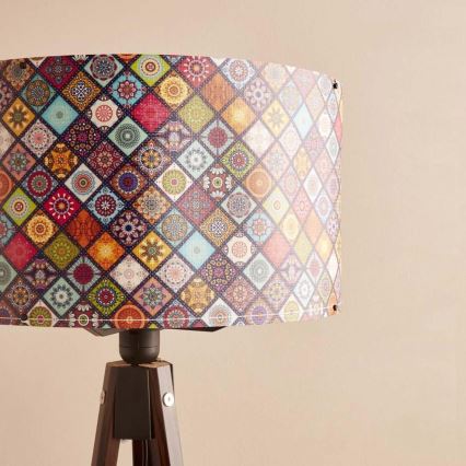AYD Stojična lampa 1xE27/40W/230V smeđa/rainbow