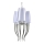 Azzardo AZ0028 - Luster na lancu DIABLO 6xE14/11W/230V bijela