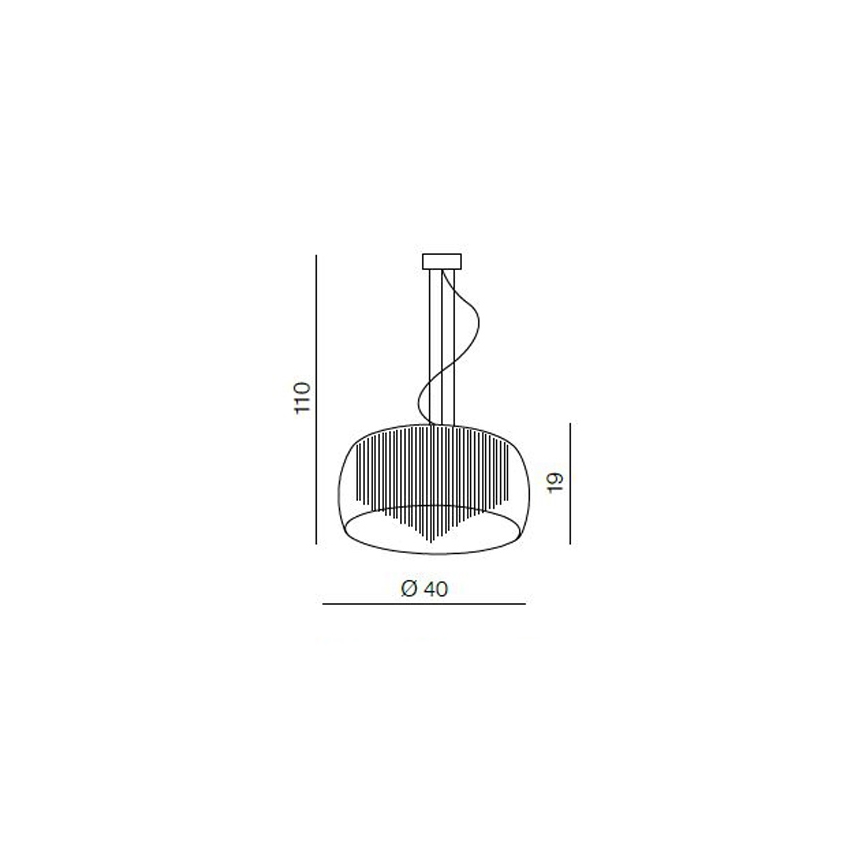 Azzardo AZ0999 - Stropna svjetiljka REGO 5xG9/40W/230V