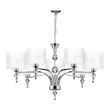 Azzardo AZ1106 - Luster na lancu IMPRESS 7xE27/60W/230V