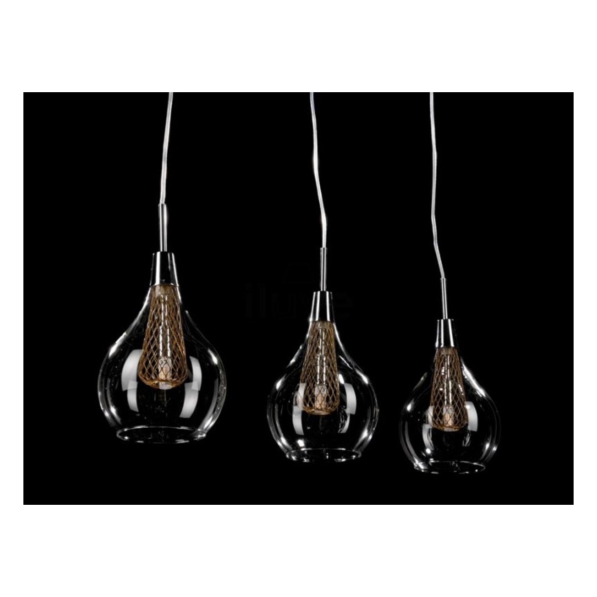 Azzardo AZ1689 - Luster na sajli ELEKTRA 3xG9/40W/230V
