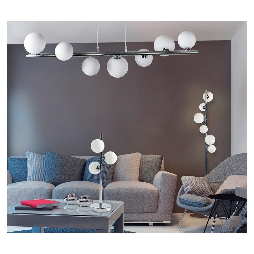Azzardo AZ2101 - Podna lampa SYBILLA 6xG9/25W/230V