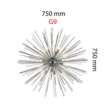 Azzardo AZ2119 - Dizajnersko sjenilo za luster G9 pr. 750mm