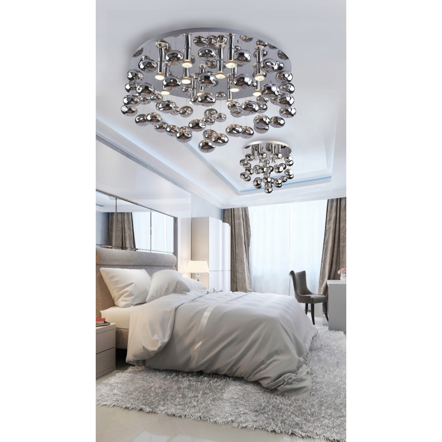 Azzardo AZ2541 - Stropna svjetiljka LUVIA 6xGU10/40W/230V