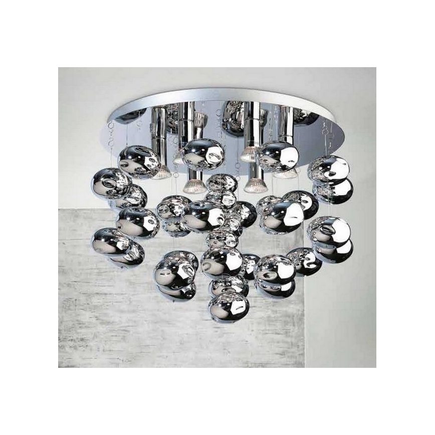 Azzardo AZ2541 - Stropna svjetiljka LUVIA 6xGU10/40W/230V